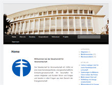 Tablet Screenshot of gfst.de